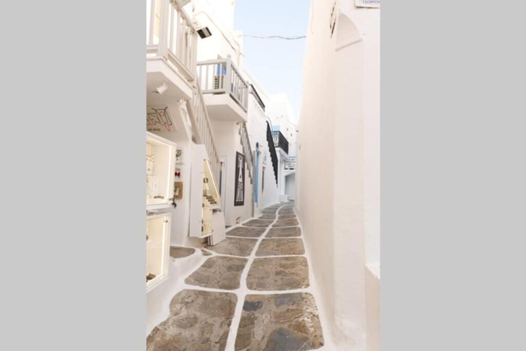 Traditional Myconian Studio In The Heart Of Chora Mykonos Town Extérieur photo